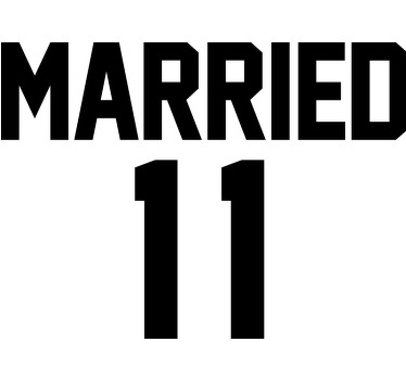 Married since Couple t shirts - TenStickers