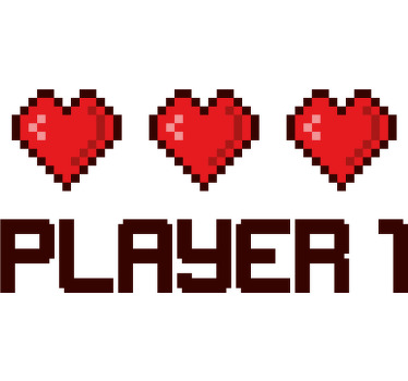 Fun gamer Couple t shirts - TenStickers