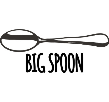 Big spoon and little spoon matching couple t shirt - TenStickers