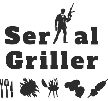 Sarjagrillarin mukautettu t-paita - Tenstickers