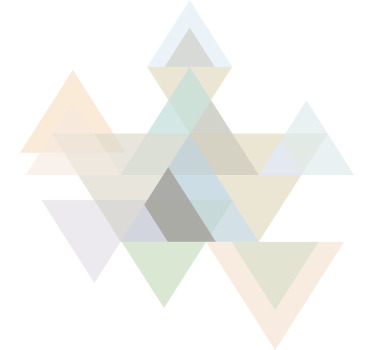 Camiseta personalizada triángulos coloridos del cuadro - TenVinilo