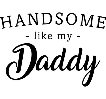 Camiseta bebé Texto orgulloso de los padres - TenVinilo