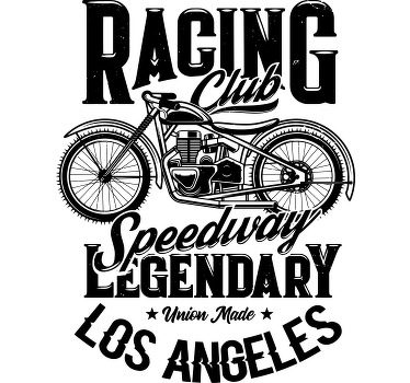 Vintage Race Design custom t-shirt - TenStickers
