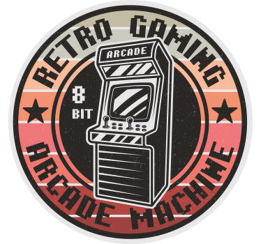 80's gaming logo camiseta personalizada - TenVinilo