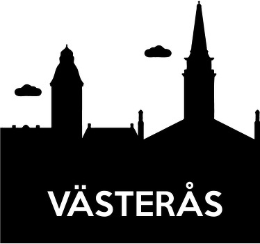 Skyline "västerås" anpassad t-shirt - Tenstickers