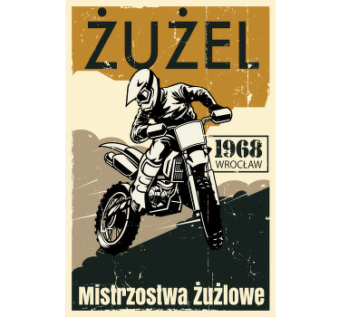 Koszulka Rocznik żużlowy - TenStickers