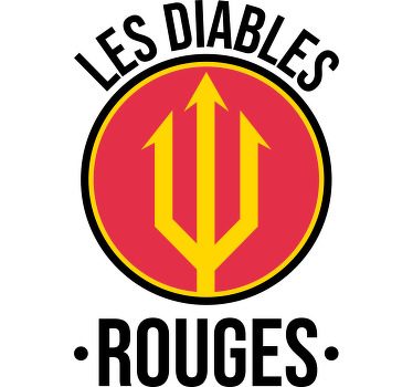 T-shirt les diables rouges - TenStickers