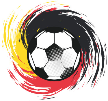 T-shirt la Belgique football - TenStickers