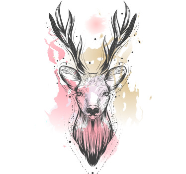 Koszulka Sarna - TenStickers