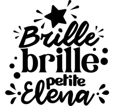 T shirt bebe brille brille petite étoile - TenStickers