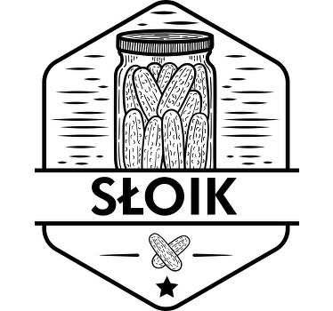 Koszulka "słoik" - TenStickers