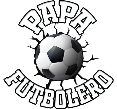 Camiseta padre e hijo futboleros - TenVinilo