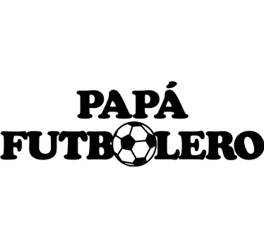Camiseta padre e hijo futboleros - TenVinilo