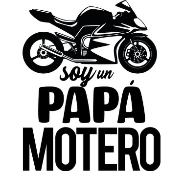 Camiseta padre e hijo moteros - TenVinilo