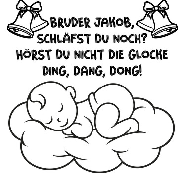 T-Shirt Baby Bruder Jakob - TenStickers