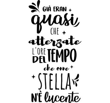 maglietta Guido Cavalcanti frase - TenStickers