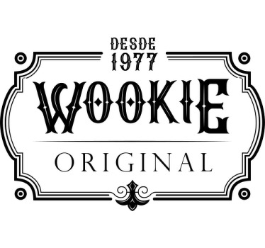 Camisetas con nombre wookie original - TenVinilo
