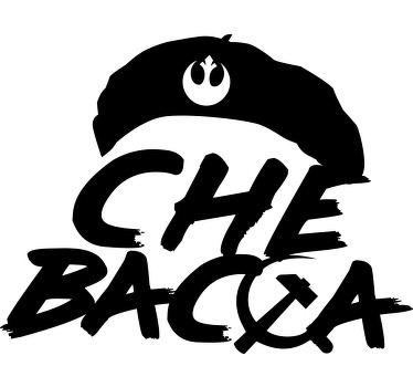 Camiseta con la frase che-bacca - TenVinilo