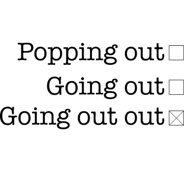 Cockney Going Out  custom t-shirt - TenStickers