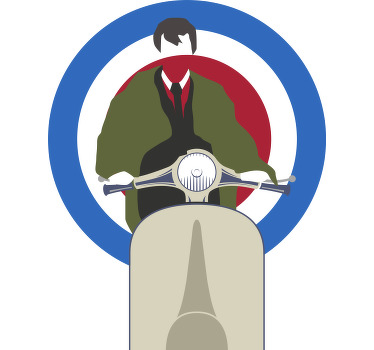 Mod Culture Poster custom t-shirt - TenStickers