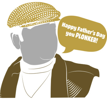 Father's Day Plonker Fathers day shirt - TenStickers