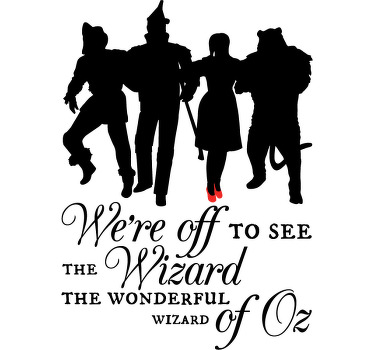 T-shirt chansons et silhouettes magiques - TenStickers