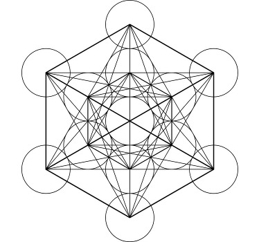 Camiseta con Símbolo Metatrón - TenVinilo