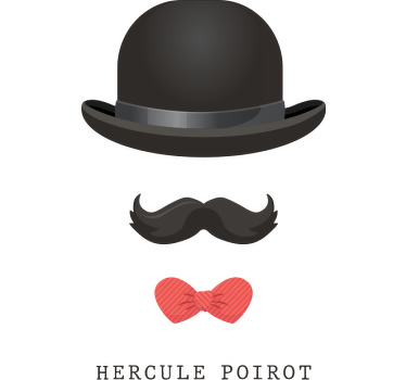 Poirot Iconic custom t-shirt - TenStickers