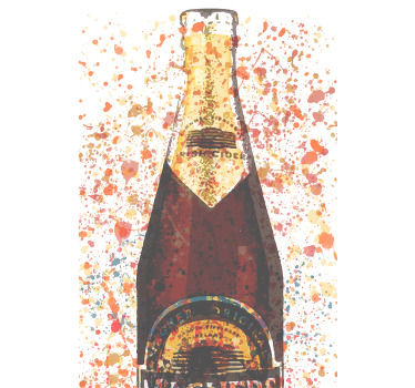 Cider Art Splash custom t-shirt - TenStickers