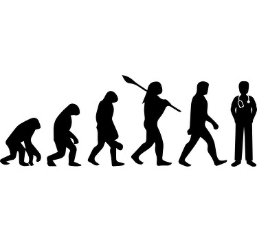 Camiseta evolución enfermero - TenVinilo