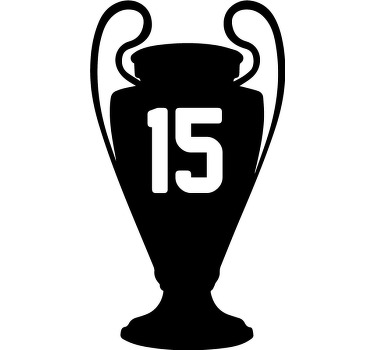 Camiseta campeones con trofeo personalizable - TenVinilo