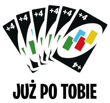 Uno koszulka na zamówienie t-shirt - TenStickers