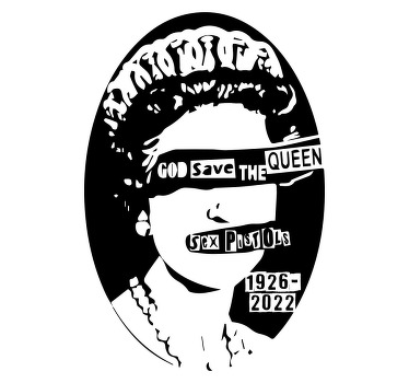 God Save the Queen t-shirt - TenStickers