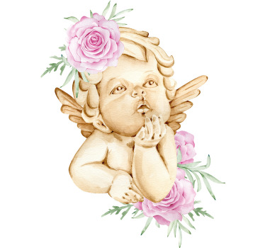 Cupid statue t-shirt design - TenStickers