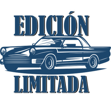 Camiseta coche edición limitada - TenVinilo