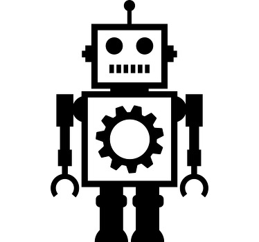 Camiseta infantil robot mecánico - TenVinilo