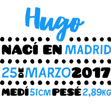 Body bebé Bodys personalizados niño recien nacido - TenVinilo