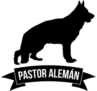 Camiseta Pastor Alemán - TenVinilo