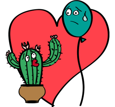 Camiseta parejas divertida amor imposible - TenVinilo