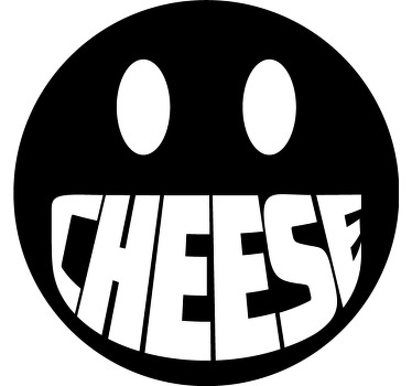 Camiseta original Smiley cheese - TenVinilo