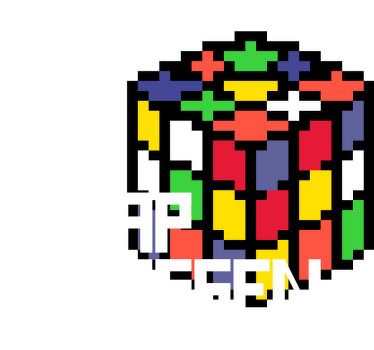Oplossen t-shirt rubiks cube - TenStickers
