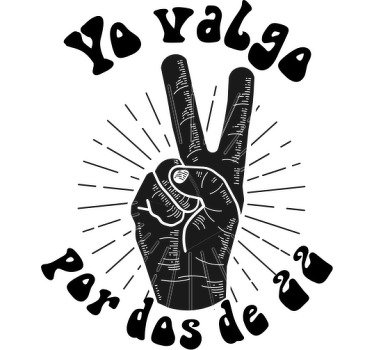 Camiseta yo valgo por 2 de 22 - TenVinilo