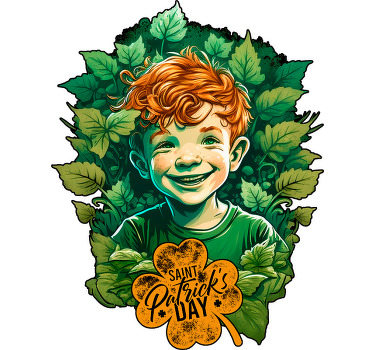 Saint Patrick's day kid leprechaun t-shirt - TenStickers