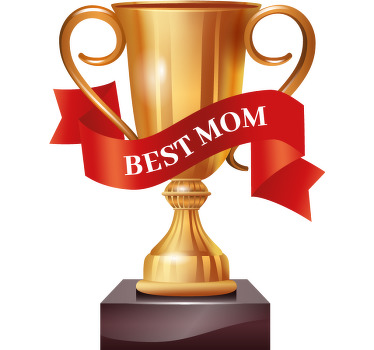 最好的妈妈母亲节t恤 - TenStickers