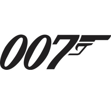 Sweatshirt 007 com pistola - TenStickers