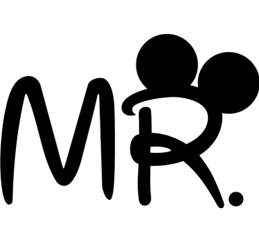 Partner Pullover Mr. und Mrs. Maus - TenStickers