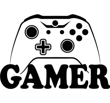 Hættetrøje til gamer par original - TenStickers