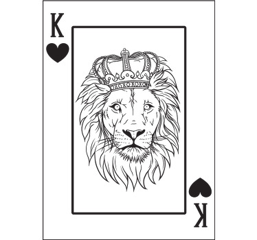 Partner Pullover Löwen King and Queen - TenStickers