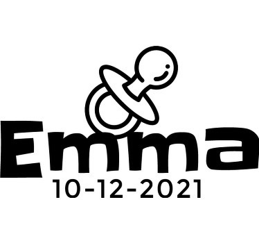T-Shirt Baby personalisiert - TenStickers