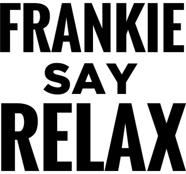 T-shirt Say Relax personnalisable - TenStickers